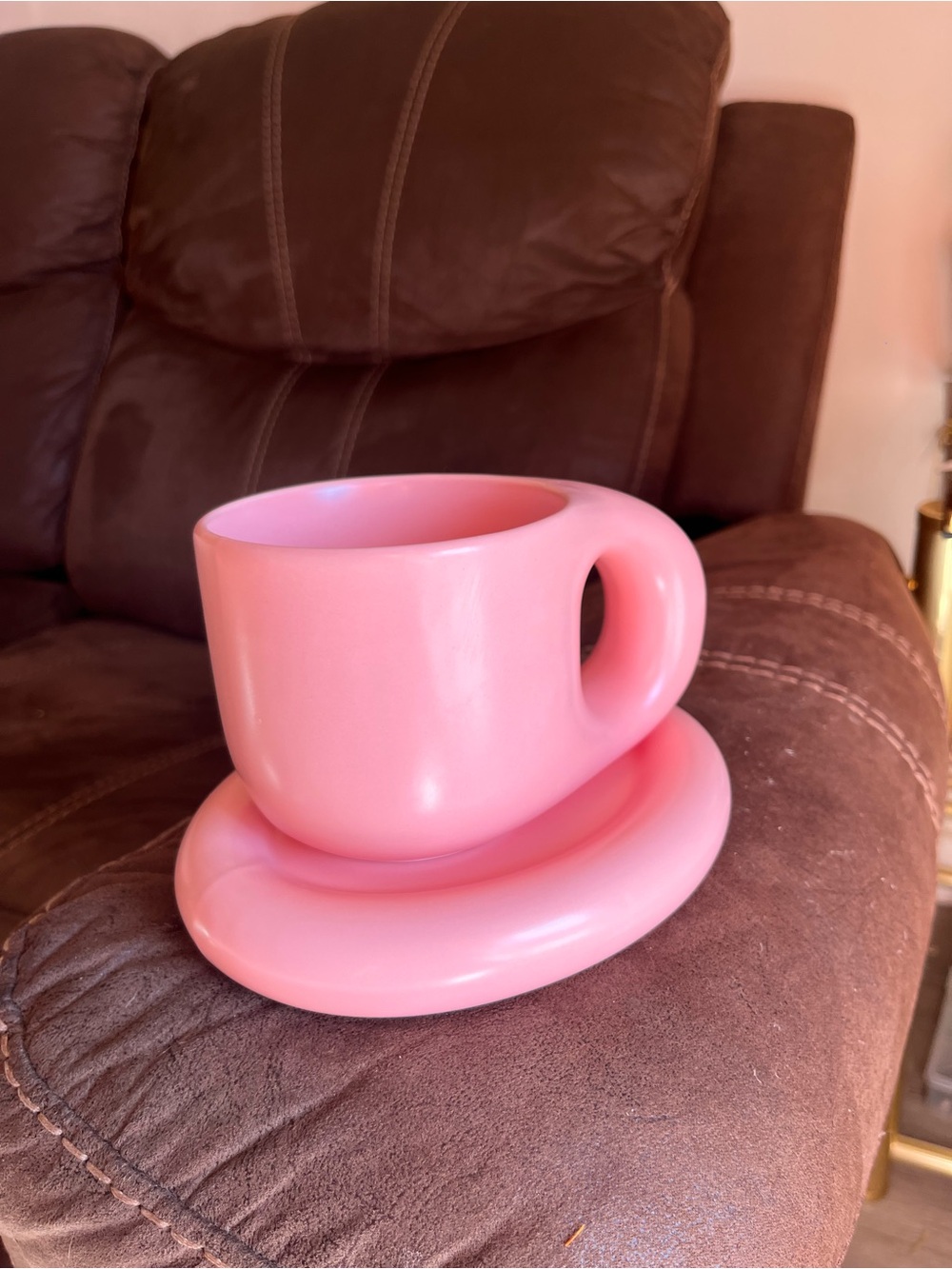 Chunky Mug & Saucer Set